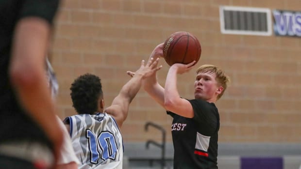 4A Idaho state boys basketball tournament - Hillcrest vs Skyline - Photo Credit - Loren Orr Photography LLC