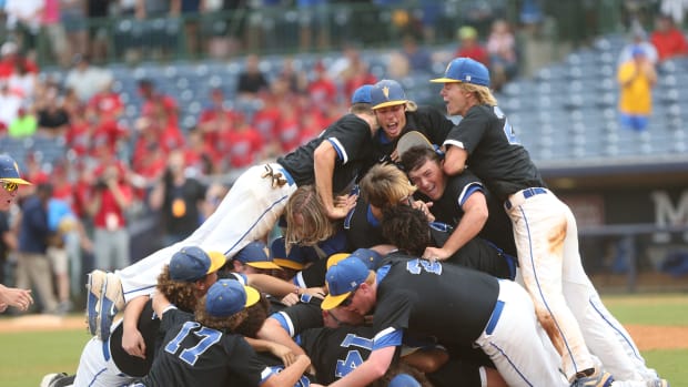 Booneville and Magee played in game 3 of the MHSAA Class 3A Baseball Championship on Saturday, June 5, 2021 at Trustmark Park. Photo by Keith Warren