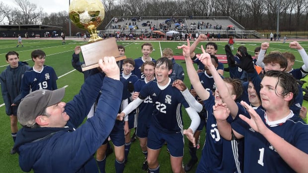 St. Andrew's v. Clarkdale in the MHSAA Class I State Soccer Championship on Saturday, February 6, 2021, at Clinton High School in Clinton, Miss.