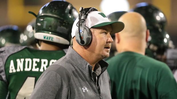 Coach Chris Chambless and his West Point Green Wave have not been beaten on the football field this season.