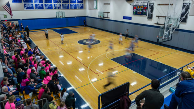 St. Mary's Academy girls basketball.Taylor Balkom