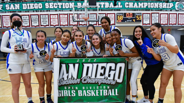CIF San Diego Section Girls Open Division Championship February 26, 2022. Mission Hills vs La Jolla Country Day. Photo-Justin Fine00