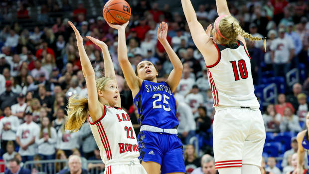 UIL 2A Girls Basketball Championship March 5, 2022. Gruver vs Stamford. Photo-Tommy Hays85