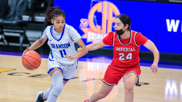 CIF State Division IV Girls Championship March 12, 2022. Branson vs Imperial. Photo-Ralph Thompson37