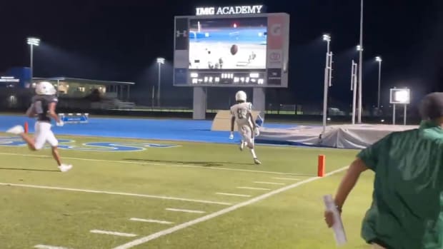 Miami Central controversial touchdown vs IMG Academy