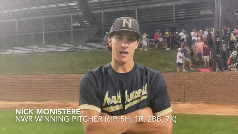 Nick Monistere does it all as Northwest Rankin takes Game 1 from Brandon in 6A South State