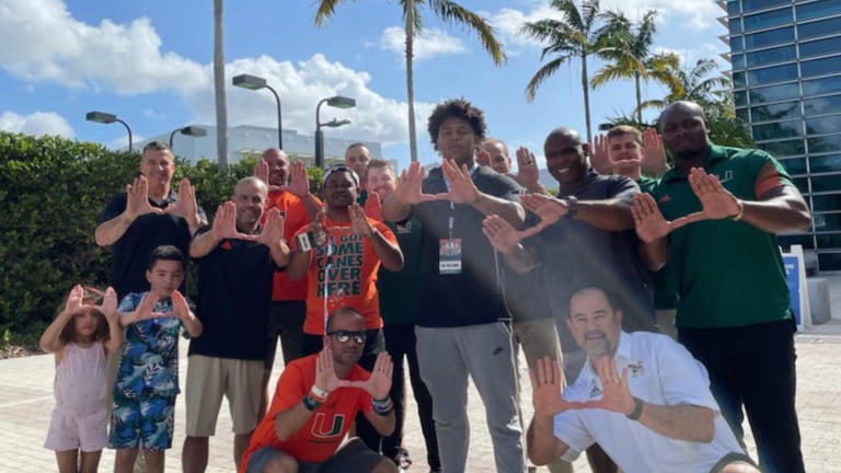 Raul Aguirre, nation's No. 9 linebacker, commits to Miami Hurricanes over Alabama; Class jumps to No. 7 nationally