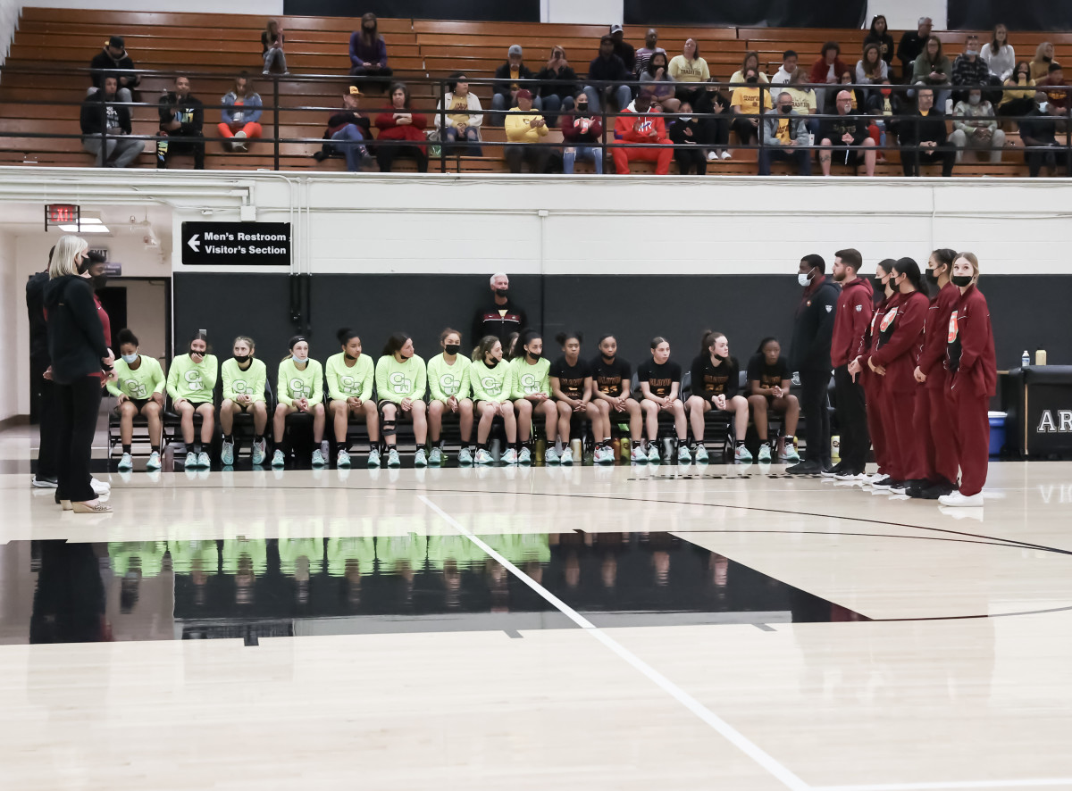 CIF NorCal Regional Open Division Girls Semifinal March 5, 2022. Clovis West vs Archbishop Mitty. Photo-Jim Malone45