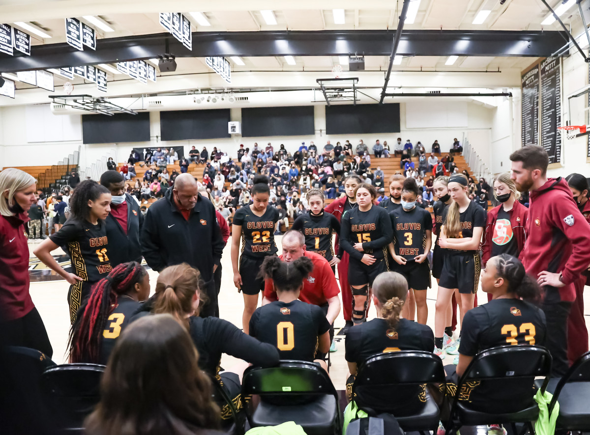CIF NorCal Regional Open Division Girls Semifinal March 5, 2022. Clovis West vs Archbishop Mitty. Photo-Jim Malone64