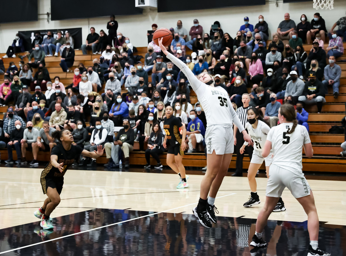 CIF NorCal Regional Open Division Girls Semifinal March 5, 2022. Clovis West vs Archbishop Mitty. Photo-Jim Malone66
