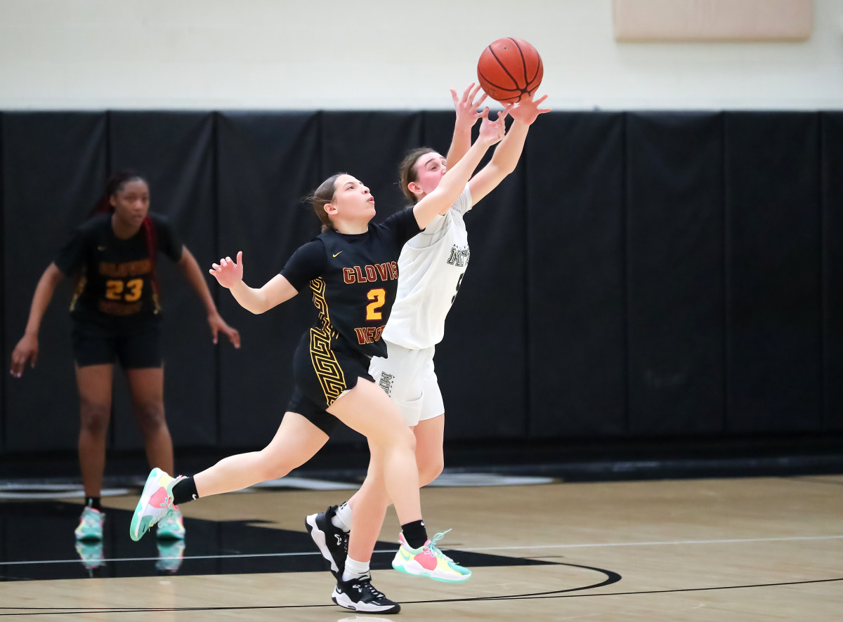 CIF NorCal Regional Open Division Girls Semifinal March 5, 2022. Clovis West vs Archbishop Mitty. Photo-Jim Malone63