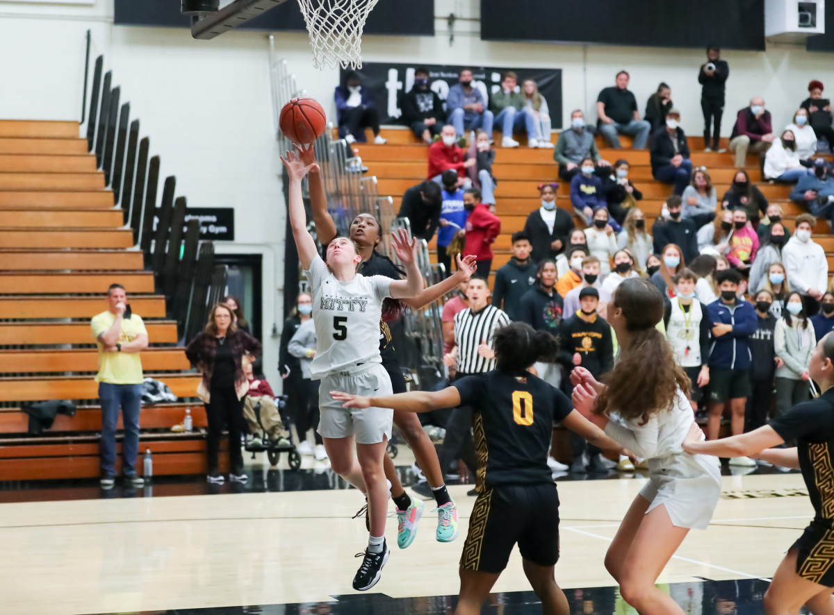 CIF NorCal Regional Open Division Girls Semifinal March 5, 2022. Clovis West vs Archbishop Mitty. Photo-Jim Malone72
