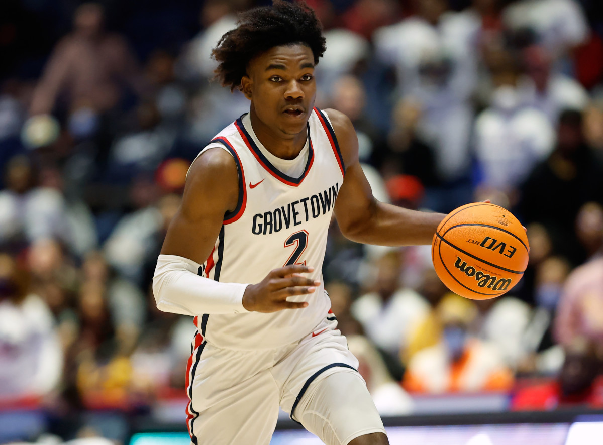 Despite a slow start this season, senior forward Frankquon Sherman is one reason why the Grovetown boys are still a big threat to repeat their run to last year's Class AAAAAA state championship.