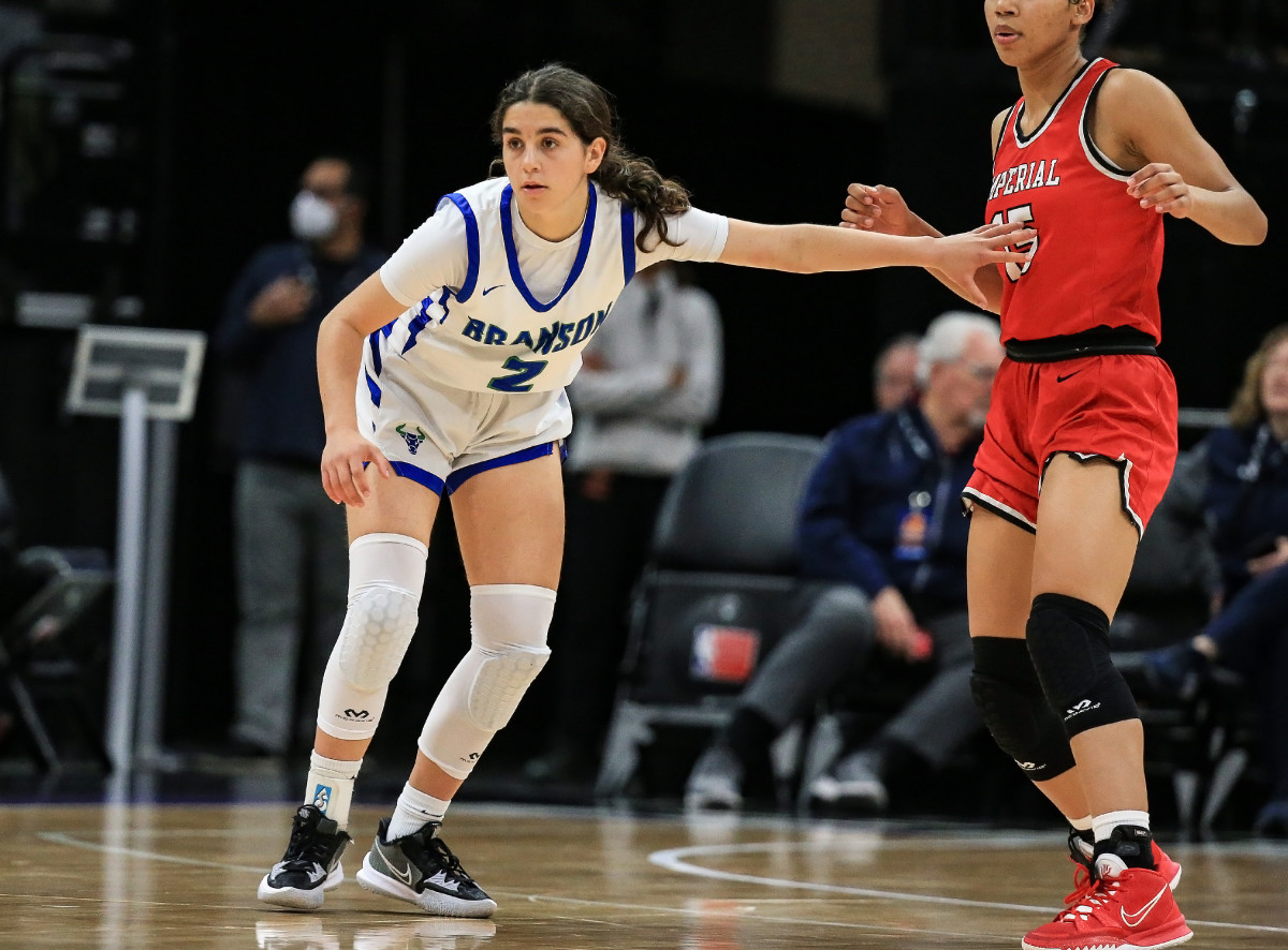 CIF State Division IV Girls Championship March 12, 2022. Branson vs Imperial. Photo-Ralph Thompson31