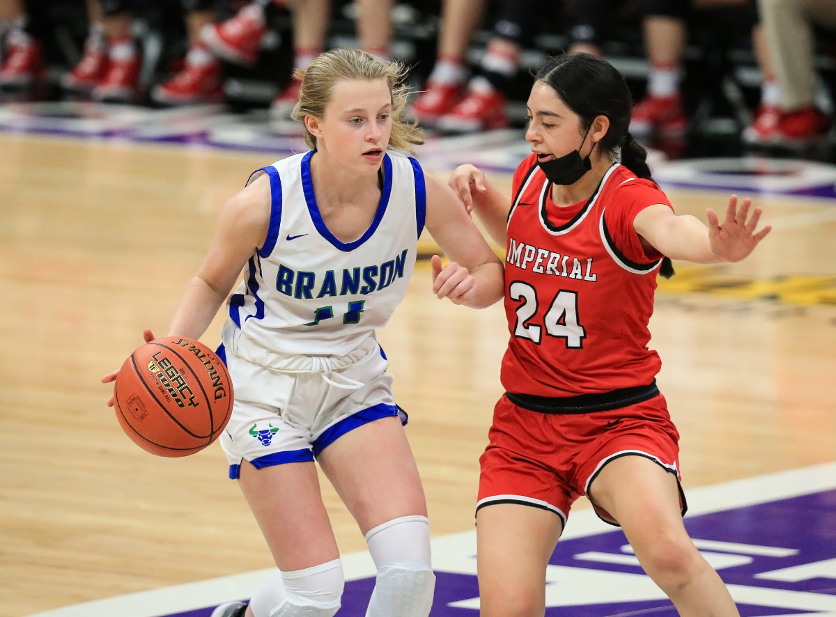 CIF State Division IV Girls Championship March 12, 2022. Branson vs Imperial. Photo-Ralph Thompson33