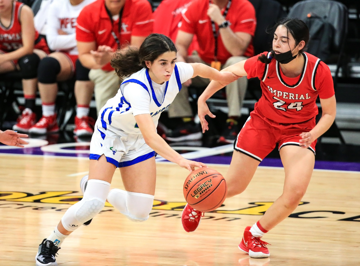 CIF State Division IV Girls Championship March 12, 2022. Branson vs Imperial. Photo-Ralph Thompson43