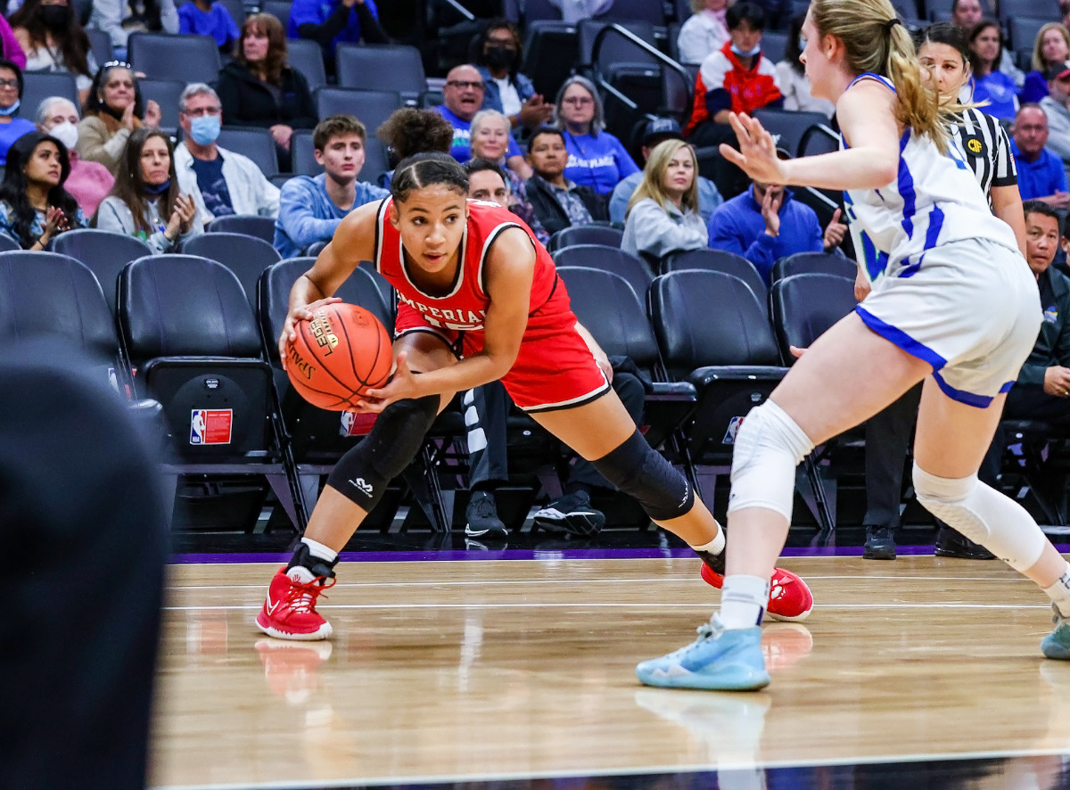 CIF State Division IV Girls Championship March 12, 2022. Branson vs Imperial. Photo-Ralph Thompson46