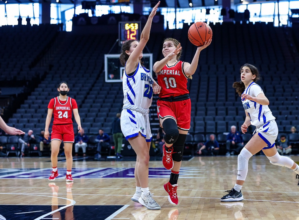 CIF State Division IV Girls Championship March 12, 2022. Branson vs Imperial. Photo-Ralph Thompson50