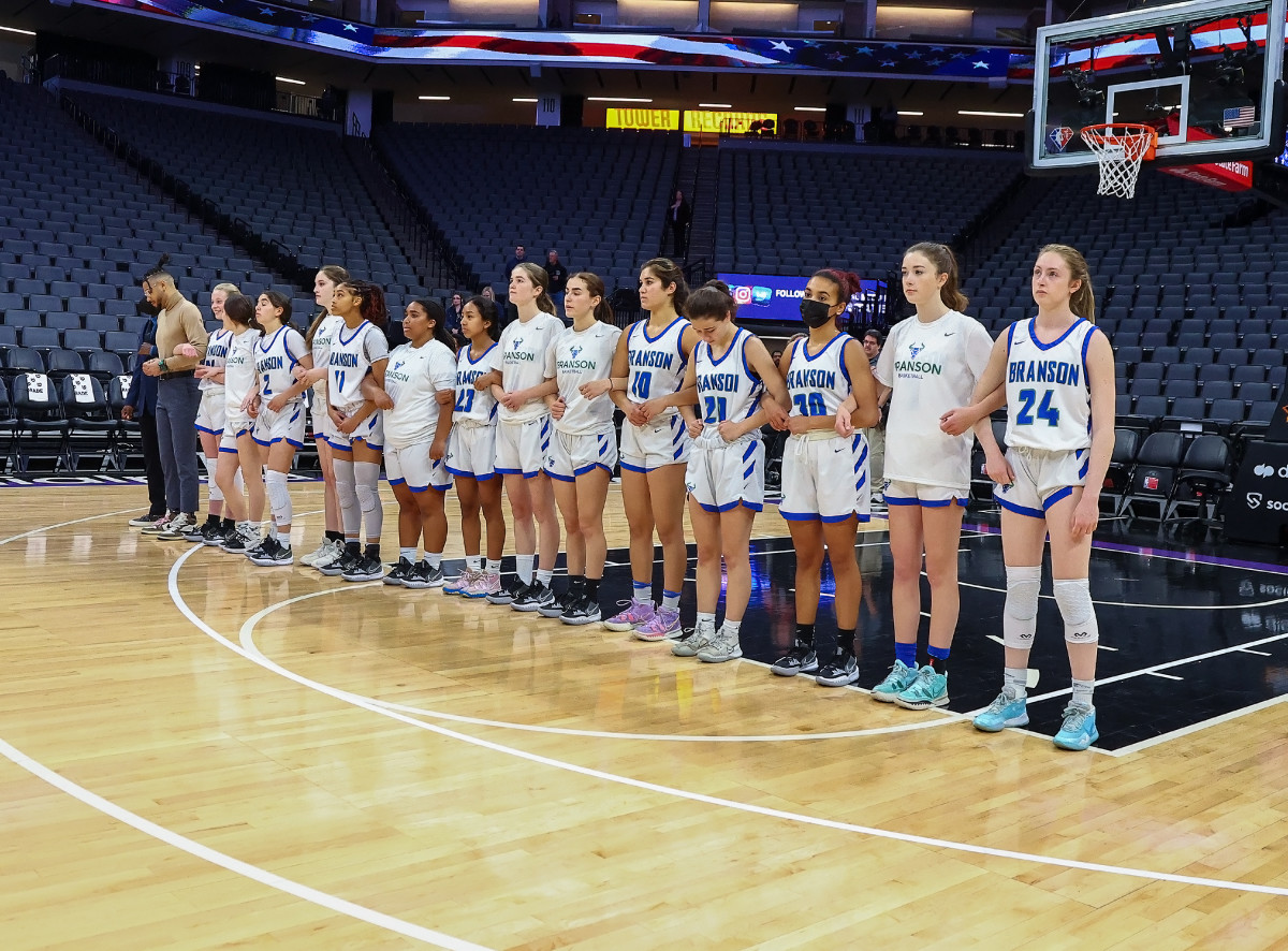 CIF State Division IV Girls Championship March 12, 2022. Branson vs Imperial. Photo-Ralph Thompson53