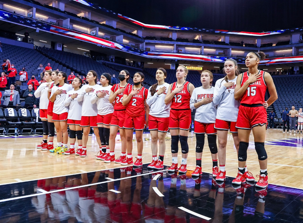 CIF State Division IV Girls Championship March 12, 2022. Branson vs Imperial. Photo-Ralph Thompson54