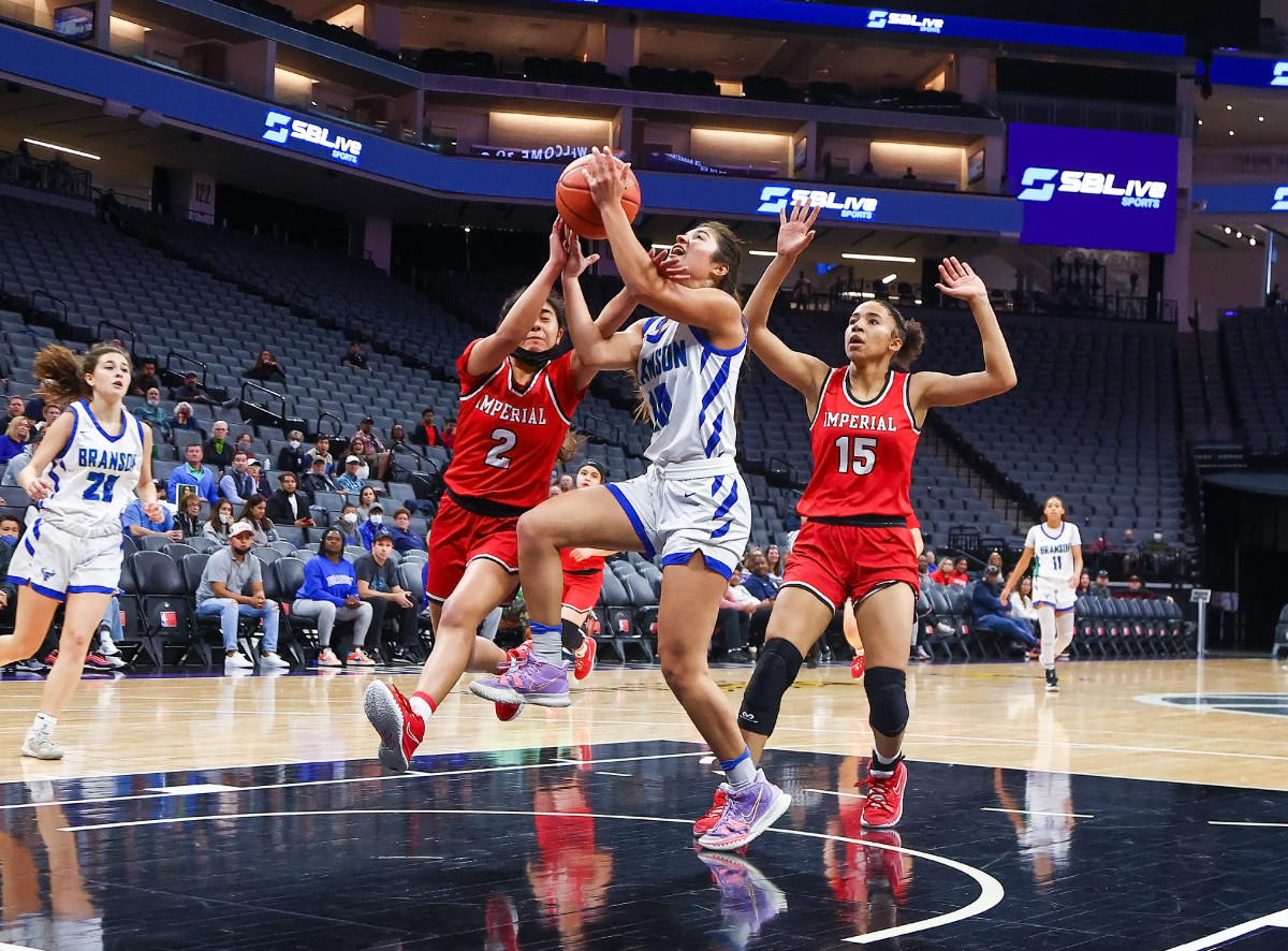 CIF State Division IV Girls Championship March 12, 2022. Branson vs Imperial. Photo-Ralph Thompson57