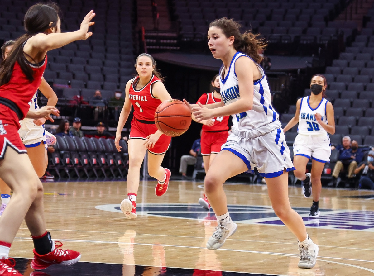 CIF State Division IV Girls Championship March 12, 2022. Branson vs Imperial. Photo-Ralph Thompson58
